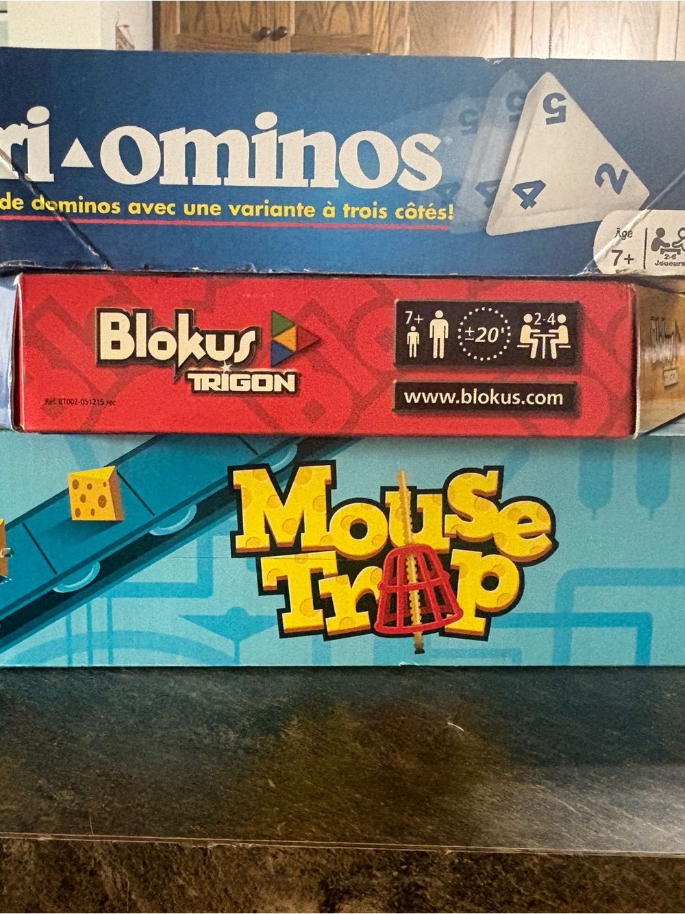 Board Game Haul: Triominos, Blokus & Mouse Trap